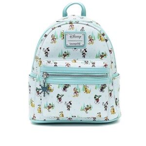 Loungefly Disney Holiday Mini Backpack
